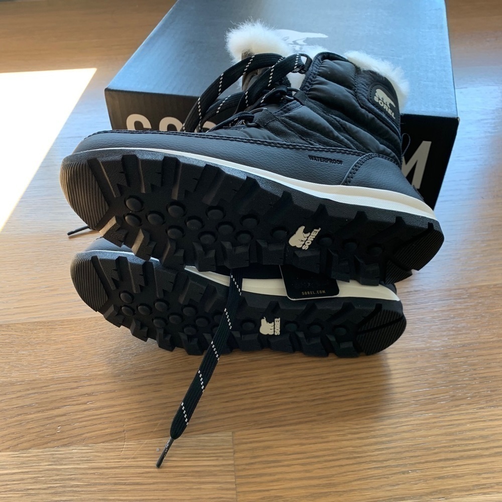 Sorel Whitney Short Lace-Up Waterproof Booties - Picture 9 of 11
